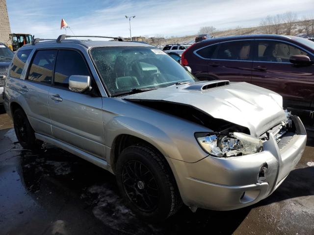 JF1SG69636H737224 - 2006 SUBARU FORESTER 2.5XT GRAY photo 4