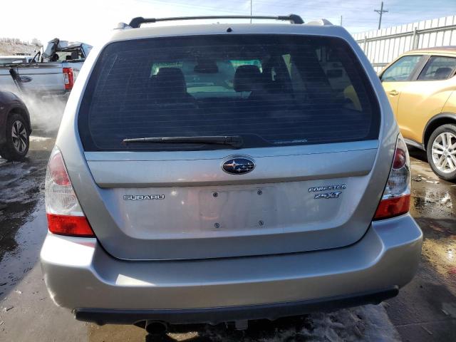 JF1SG69636H737224 - 2006 SUBARU FORESTER 2.5XT GRAY photo 6