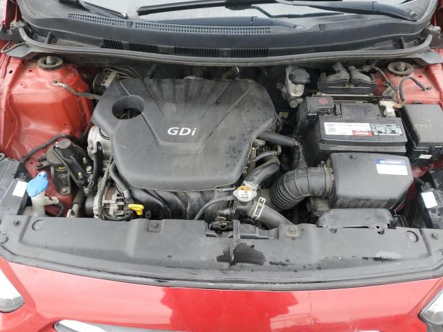 KMHCT4AE0GU963260 - 2016 HYUNDAI ACCENT SE RED photo 11