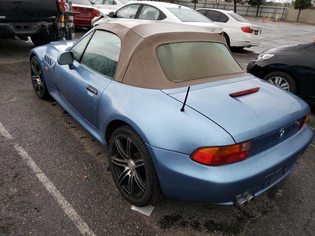 4USCH9338XLF82855 - 1999 BMW Z3 2.3 BLUE photo 2