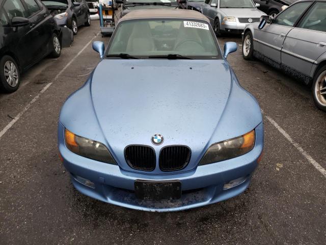 4USCH9338XLF82855 - 1999 BMW Z3 2.3 BLUE photo 5