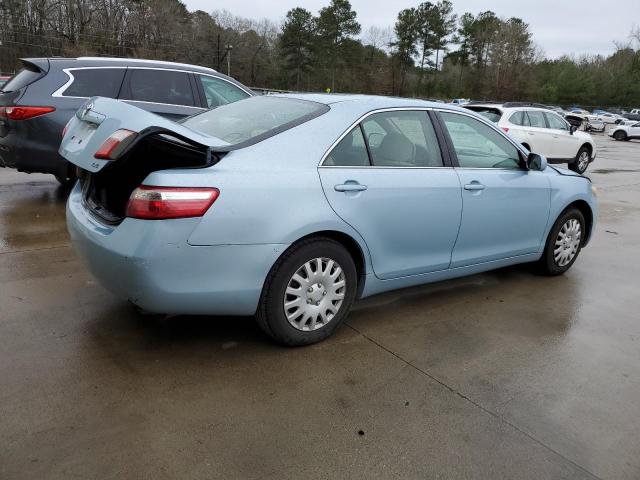 4T1BE46K07U614149 - 2007 TOYOTA CAMRY CE BLUE photo 3