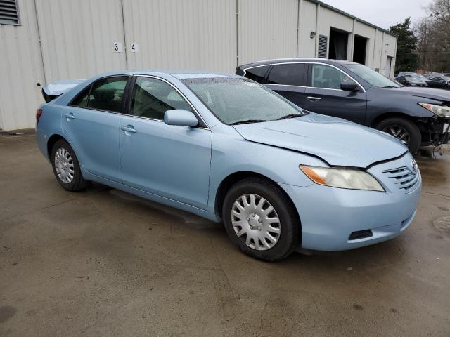 4T1BE46K07U614149 - 2007 TOYOTA CAMRY CE BLUE photo 4