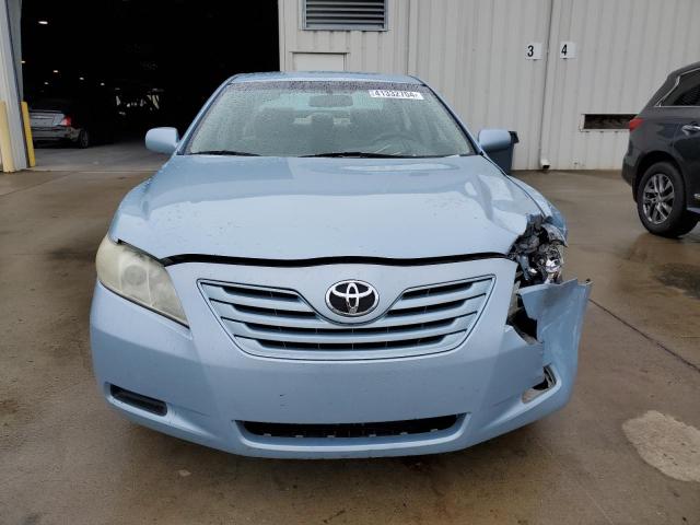 4T1BE46K07U614149 - 2007 TOYOTA CAMRY CE BLUE photo 5