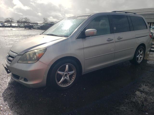 5FNRL38736B034915 - 2006 HONDA ODYSSEY EXL SILVER photo 1