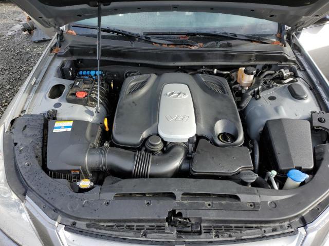 KMHGC4DF9BU121659 - 2011 HYUNDAI GENESIS 4.6L SILVER photo 11