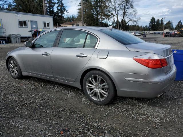 KMHGC4DF9BU121659 - 2011 HYUNDAI GENESIS 4.6L SILVER photo 2