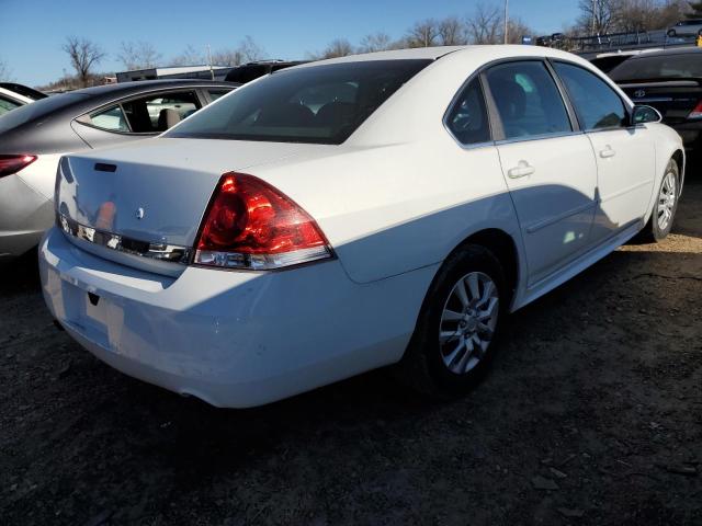 2G1WD5EM7B1169665 - 2011 CHEVROLET IMPALA POL WHITE photo 3