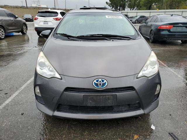 JTDKDTB38E1573607 - 2014 TOYOTA PRIUS C GRAY photo 5