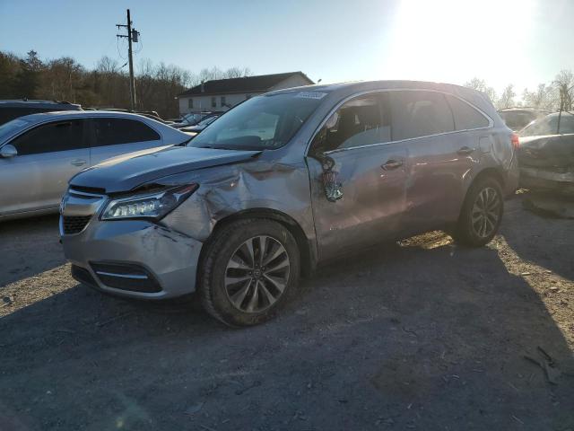 5FRYD4H4XGB023799 - 2016 ACURA MDX TECHNOLOGY SILVER photo 1