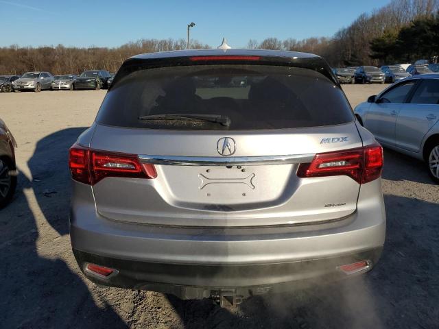 5FRYD4H4XGB023799 - 2016 ACURA MDX TECHNOLOGY SILVER photo 6