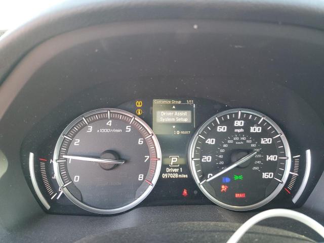 5FRYD4H4XGB023799 - 2016 ACURA MDX TECHNOLOGY SILVER photo 9