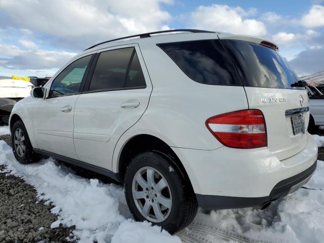 4JGBB22E87A209655 - 2007 MERCEDES-BENZ ML 320 CDI WHITE photo 2