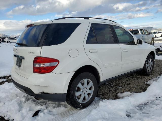 4JGBB22E87A209655 - 2007 MERCEDES-BENZ ML 320 CDI WHITE photo 3