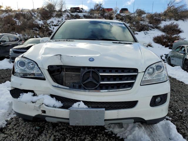 4JGBB22E87A209655 - 2007 MERCEDES-BENZ ML 320 CDI WHITE photo 5