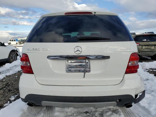 4JGBB22E87A209655 - 2007 MERCEDES-BENZ ML 320 CDI WHITE photo 6