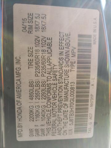 5J8TB3H70GL000813 - 2016 ACURA RDX ADVANCE Qara foto 14