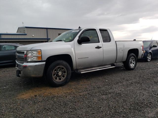 1GCRCREA5CZ264013 - 2012 CHEVROLET SILVERADO C1500  LS SILVER photo 1