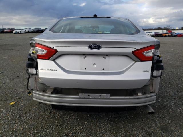 3FA6P0H74DR299012 - 2013 FORD FUSION SE SILVER photo 6