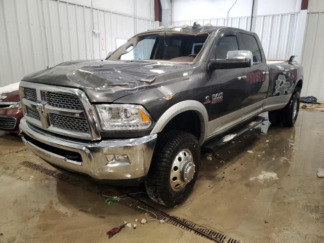 3C63RRJL4FG583541 - 2015 RAM 3500 LARAMIE GRAY photo 1