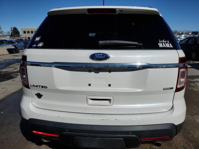 1FM5K8F8XEGC57995 - 2014 FORD EXPLORER LIMITED WHITE photo 6