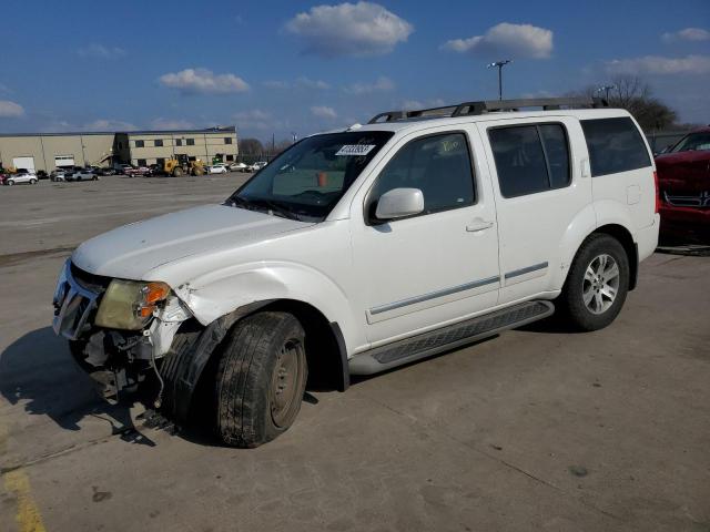 5N1AR18U58C639245 - 2008 NISSAN PATHFINDER S WHITE photo 1