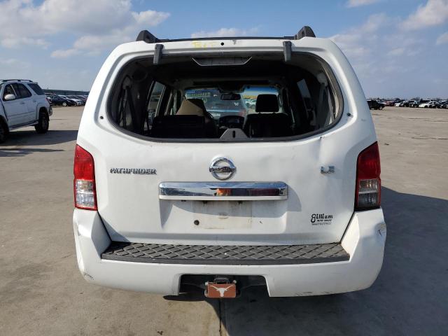 5N1AR18U58C639245 - 2008 NISSAN PATHFINDER S WHITE photo 6