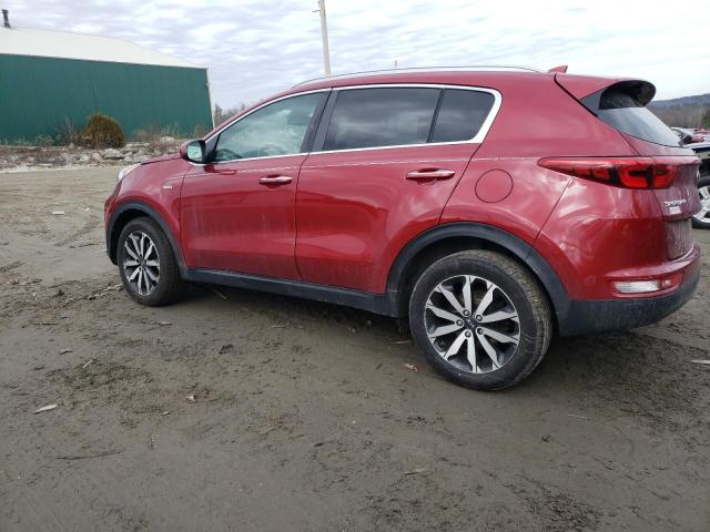 KNDPNCAC6H7277278 - 2017 KIA SPORTAGE EX RED photo 2