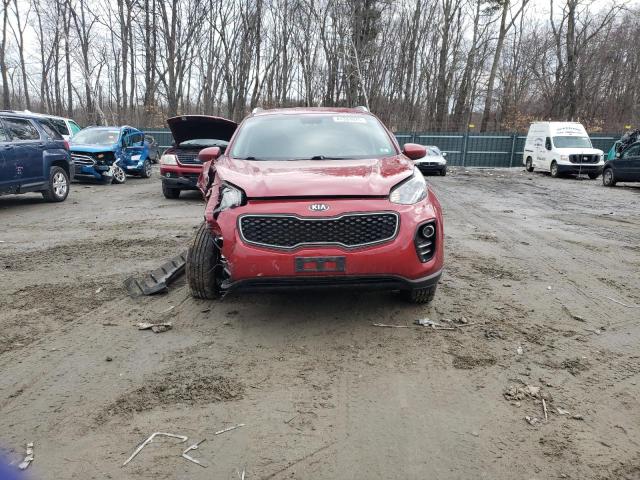 KNDPNCAC6H7277278 - 2017 KIA SPORTAGE EX RED photo 5