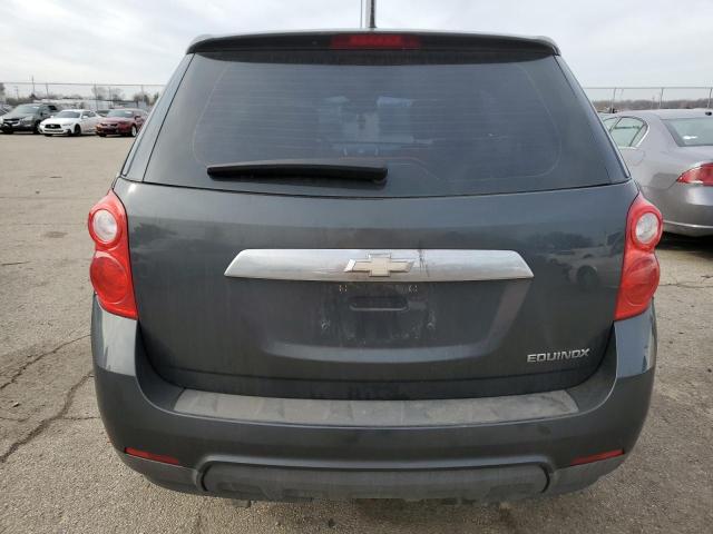 2GNALBEK5D1250420 - 2013 CHEVROLET EQUINOX LS GRAY photo 6