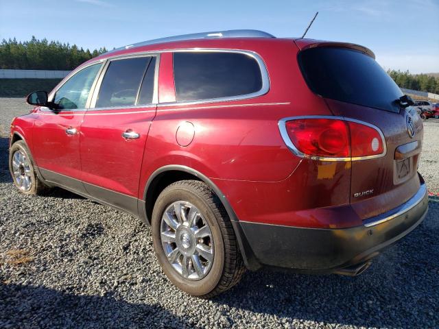 5GAKRBED2BJ284283 - 2011 BUICK ENCLAVE CXL BURGUNDY photo 2