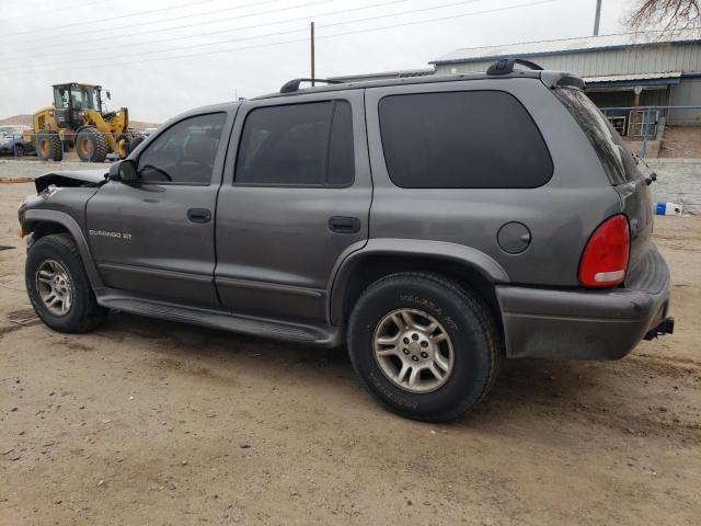 1B4HS28NX1F601582 - 2001 DODGE DURANGO GRAY photo 2