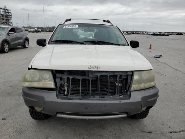 1J4GX48S74C281784 - 2004 JEEP GRAND CHER LAREDO Blanco foto 5