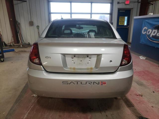 1G8AJ55F67Z199017 - 2007 SATURN ION LEVEL 2 SILVER photo 6