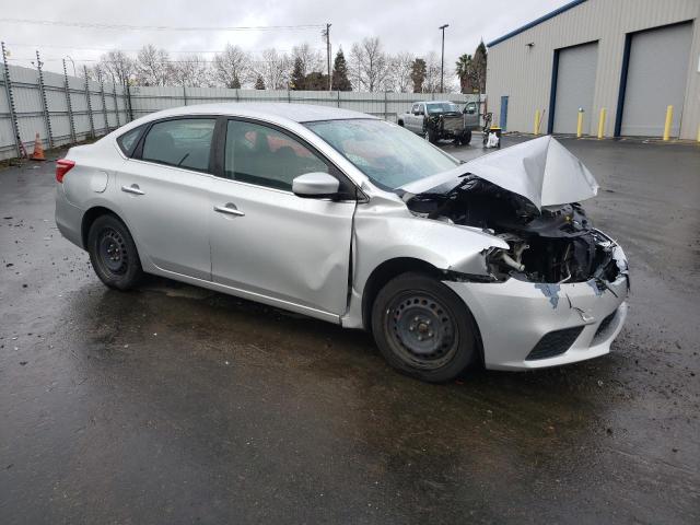 3N1AB7AP1JY300644 - 2018 NISSAN SENTRA S SILVER photo 4