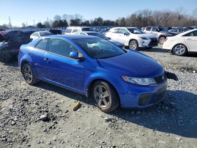 KNAFU6A22B5411730 - 2011 KIA FORTE EX BLUE photo 4