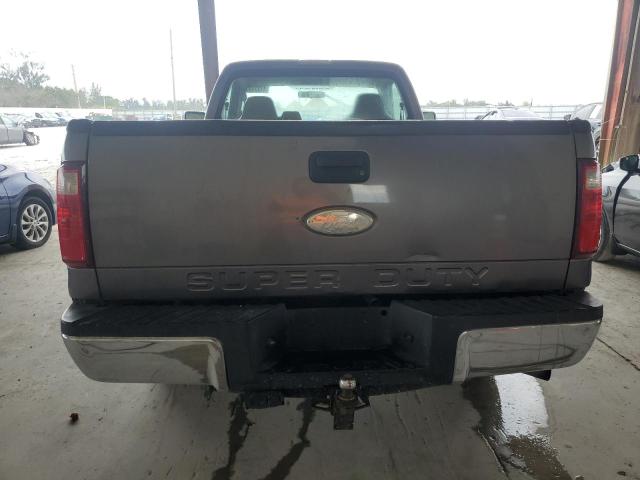 1FTSF20R98EB79090 - 2008 FORD F250 SUPER DUTY GRAY photo 10