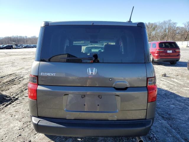 5J6YH28737L005916 - 2007 HONDA ELEMENT EX GRAY photo 6