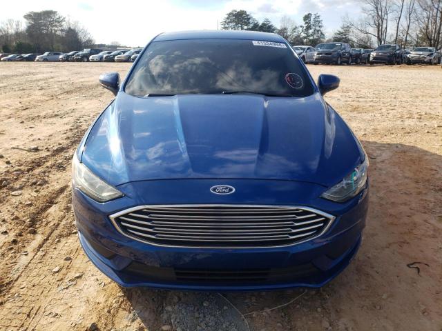 3FA6P0H79HR402964 - 2017 FORD FUSION SE BLUE photo 5