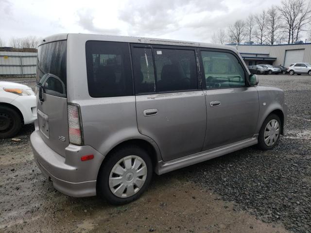 JTLKT324364064783 - 2006 TOYOTA SCION XB SILVER photo 3