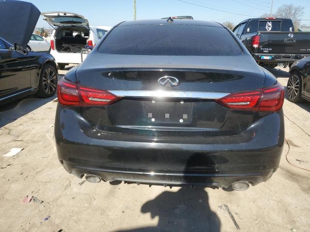 JN1EV7AP2JM350125 - 2018 INFINITI Q50 LUXE BLACK photo 6