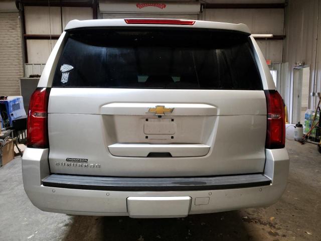 1GNSKHKC0KR307389 - 2019 CHEVROLET SUBURBAN K1500 LT SILVER photo 6