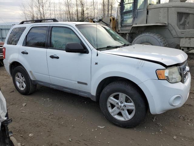 1FMCU59H28KA41930 - 2008 FORD ESCAPE HEV WHITE photo 4