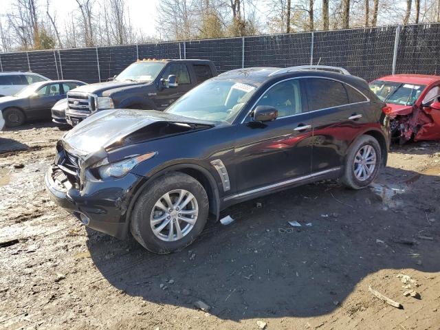 JN8CS1MWXDM172695 - 2013 INFINITI FX37 BLACK photo 1