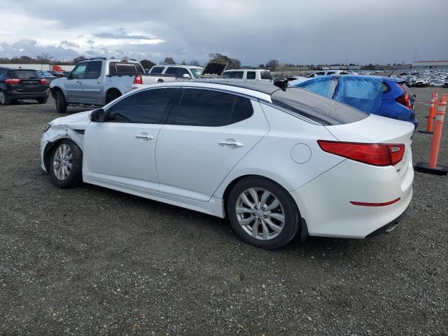 5XXGN4A72EG349878 - 2014 KIA OPTIMA EX WHITE photo 2