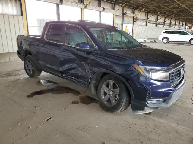 5FPYK3F57PB022291 - 2023 HONDA RIDGELINE RTL BLUE photo 4