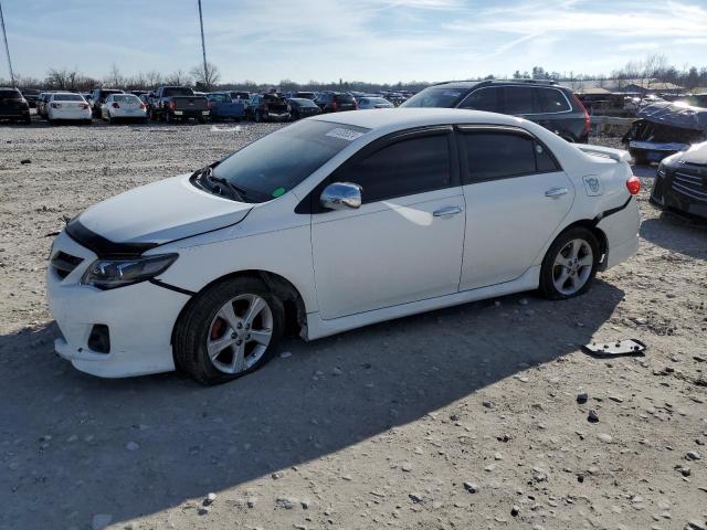 2T1BU4EE1DC103559 - 2013 TOYOTA COROLLA BASE WHITE photo 1