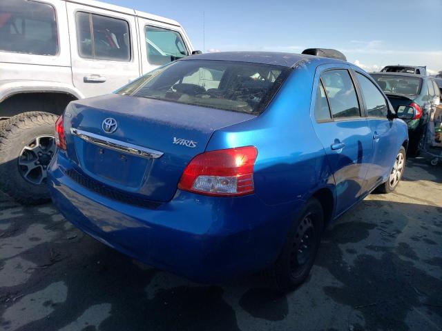 JTDBT903694051748 - 2009 TOYOTA YARIS BLUE photo 3