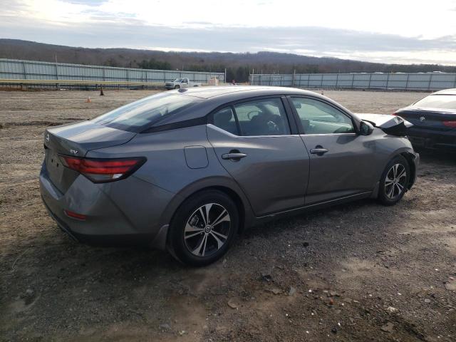 3N1AB8CV0MY289920 - 2021 NISSAN SENTRA SV GRAY photo 3