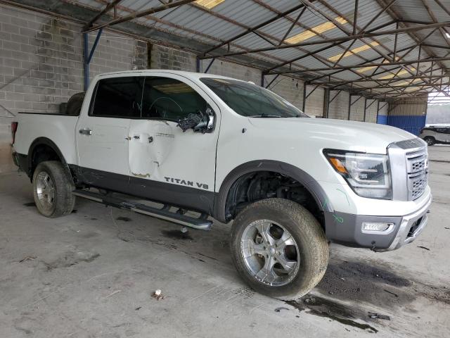 1N6AA1ED8LN504884 - 2020 NISSAN TITAN SV WHITE photo 4